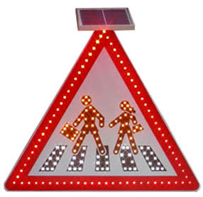LED A19  solar sign
